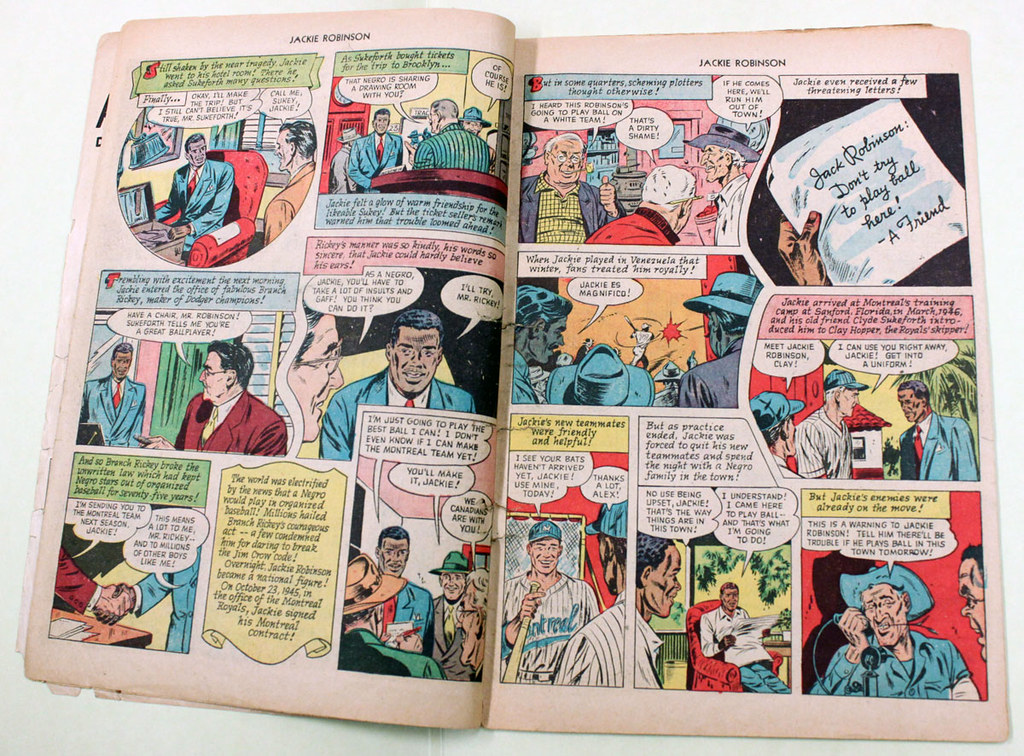 Jackle Robinson museum comic bok